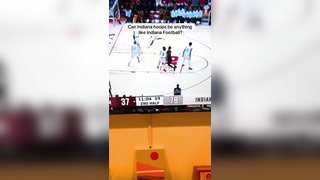 Indiana is still a basketball school btw #hoosiers #collegebasketba...