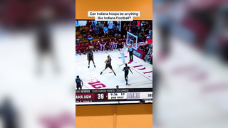 Indiana is still a basketball school btw #hoosiers #collegebasketba...