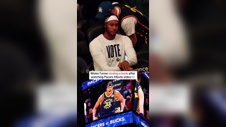 Myles Turner was booed by Pacers fans in his return to Indiana (via...
