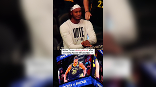 Myles Turner was booed by Pacers fans in his return to Indiana (via...