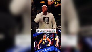 Myles Turner was booed by Pacers fans in his return to Indiana (via...