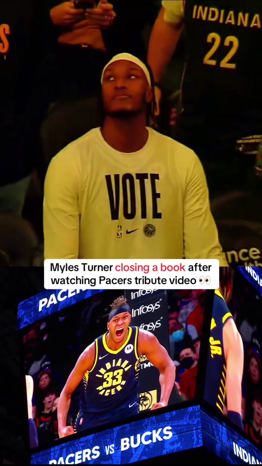 Myles Turner was booed by Pacers fans in his return to Indiana (via...