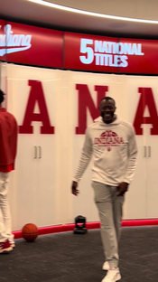 #officialvisit at INDIANA university ! HOOSIERS how we feel @In...