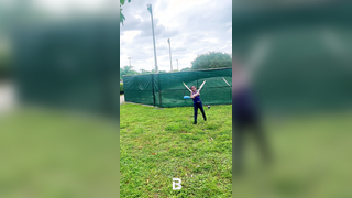 6YEAR OLD BASEBALL PLAYER KING Practices @ park