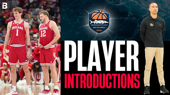Indiana vs Marquette – Starting Lineups | Waterkeeper Alliance Invitational at United Center (Full Intro)