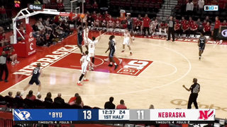 AJ Dybansta SHINES In BYU Debut - 30 PTS, 7 REB & 3 AST vs Nebraska!