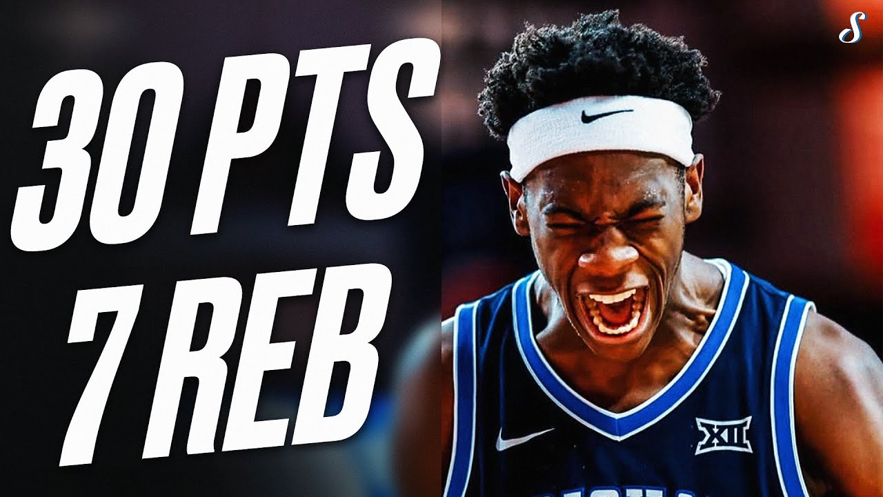 AJ Dybansta SHINES In BYU Debut - 30 PTS, 7 REB & 3 AST vs Nebraska!