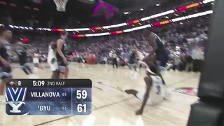 AJ Dybantsa Makes His BYU Debut  21 Points over Villanova