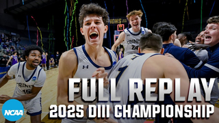 Trinity (CT) vs. NYU: 2025 DIII men's basketball championship | FULL REPLAY