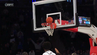 Cameron Boozer's  DOUBLE-DOUBLE vs #24 Kansans at MSG