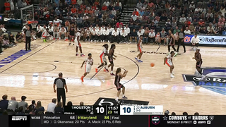 Kingston Flemings & Chris Cenac Jr. Go At Tahaad Pettiford & Auburn!