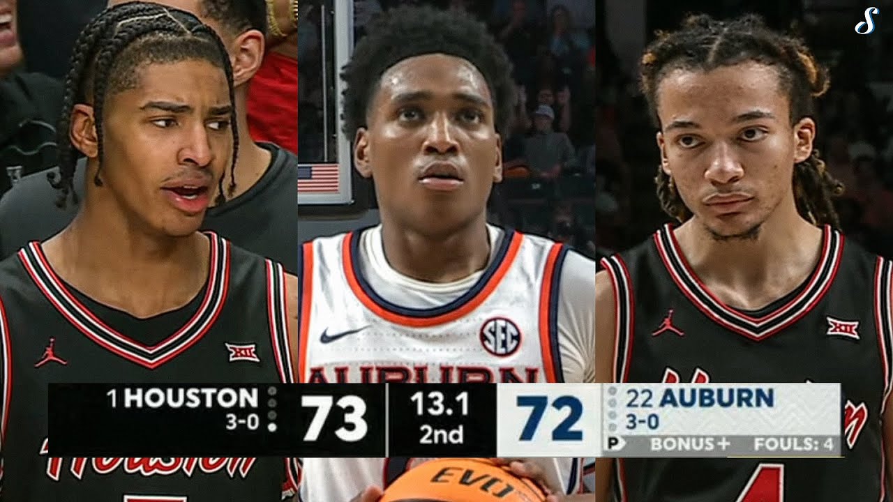 Kingston Flemings & Chris Cenac Jr. Go At Tahaad Pettiford & Auburn!