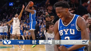 AJ Dybantsa Drops 26 PTS vs  UCONN | November 15, 2025