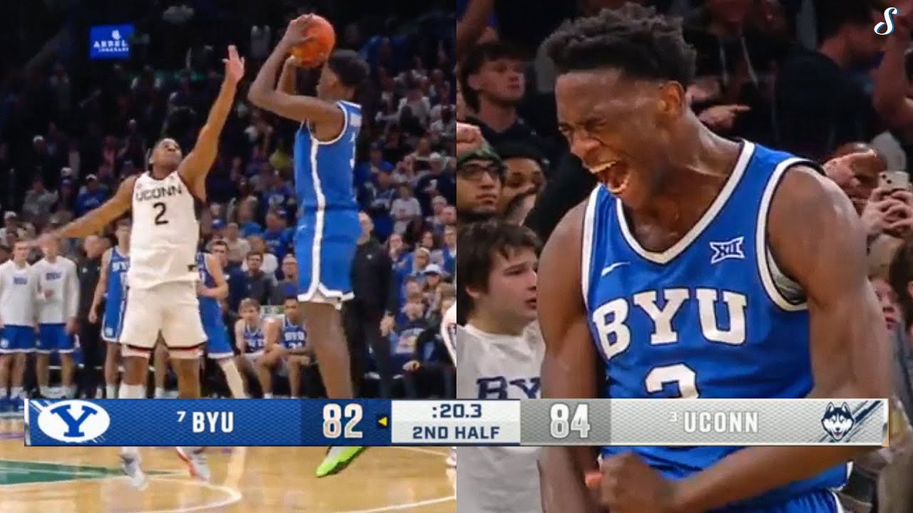 AJ Dybantsa Drops 26 PTS vs  UCONN | November 15, 2025
