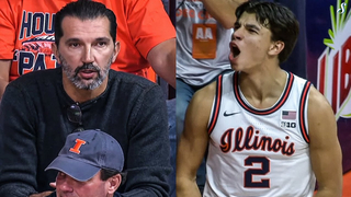 Andrej Stojakovic Bursts for 23 as Illinois Upsets #11 Texas Tech
