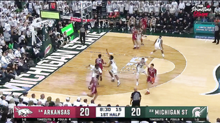 Meleek Thomas and Darius Acuff Jr. Face Road Test at #22 Michigan State