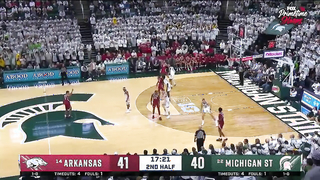 Meleek Thomas and Darius Acuff Jr. Face Road Test at #22 Michigan State