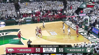 Meleek Thomas and Darius Acuff Jr. Face Road Test at #22 Michigan State