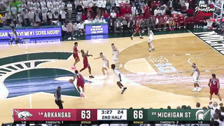 Meleek Thomas and Darius Acuff Jr. Face Road Test at #22 Michigan State