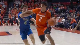 Andrej Stojakovic Posts 9 PTS, 5 REB & 3 AST in Illinois Debut vs FGCU