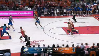 Andrej Stojakovic Posts 9 PTS, 5 REB & 3 AST in Illinois Debut vs FGCU