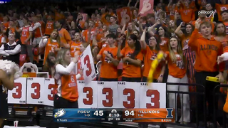 Andrej Stojakovic Posts 9 PTS, 5 REB & 3 AST in Illinois Debut vs FGCU