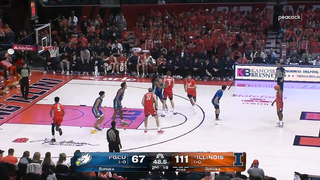 Andrej Stojakovic Posts 9 PTS, 5 REB & 3 AST in Illinois Debut vs FGCU