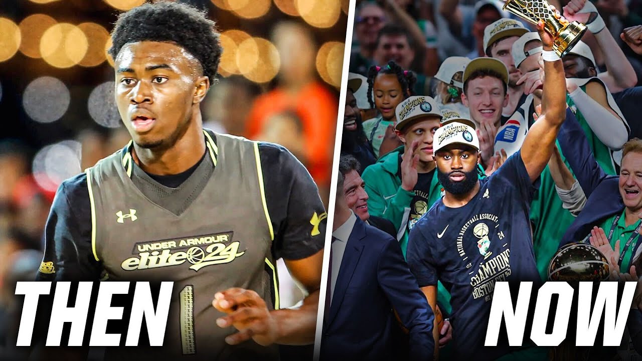 EXCLUSIVE Jaylen Brown Footage In High School Before Becoming An NBA Finals MVP