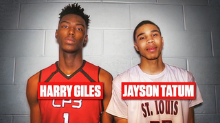Jayson Tatum Vs. Harry Giles & Grant Williams Throwback CLASSIC | 2015 Nike Peach Jam