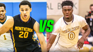 Jaylen Brown & Ben Simmons High School Battle In Front Of Sellout Crowd!