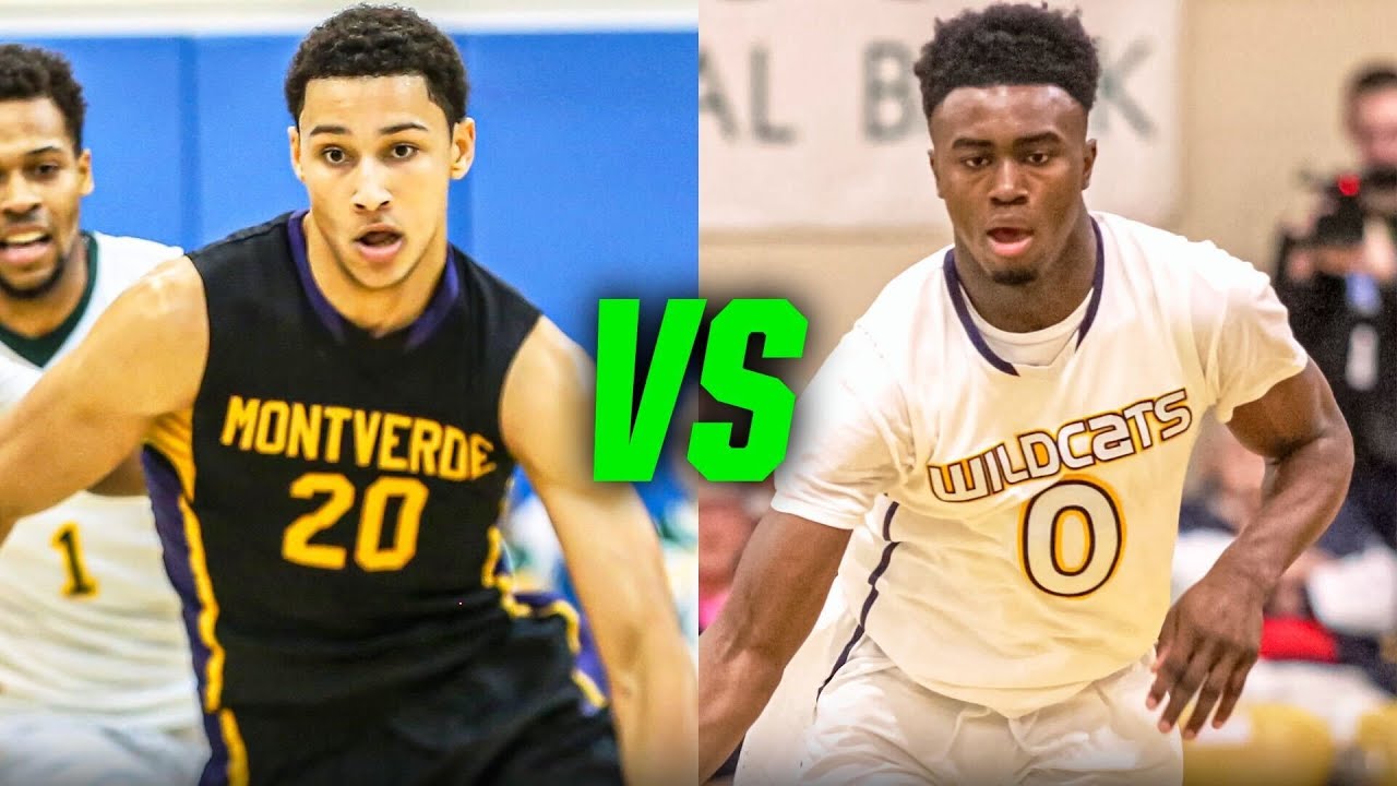 Jaylen Brown & Ben Simmons High School Battle In Front Of Sellout Crowd!