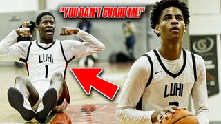 Kiyan Anthony & 5-Star VJ Edgecombe GO CRAZY vs Eeagle Academy!!