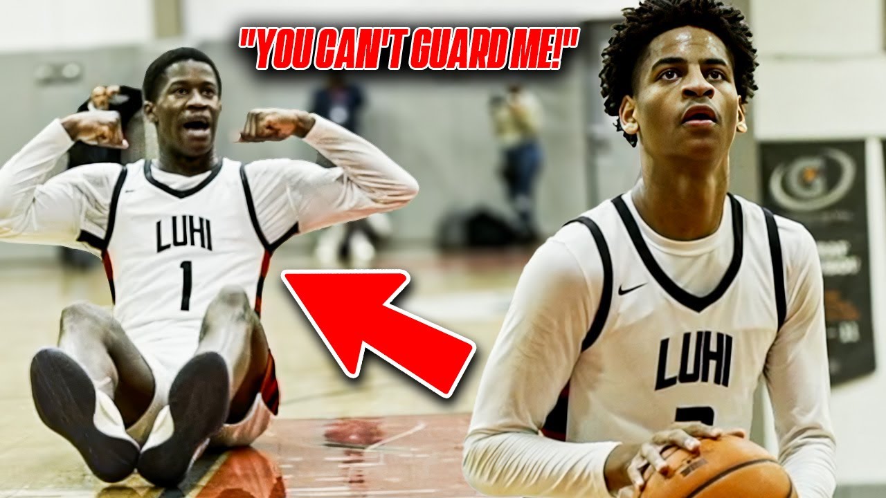 Kiyan Anthony & 5-Star VJ Edgecombe GO CRAZY vs Eeagle Academy!!