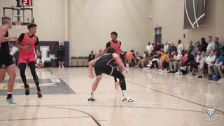 Bronny James vs Tyler Herro's EYBL Team!! Gets Busy at Peach Jame w/ CP3 Watching