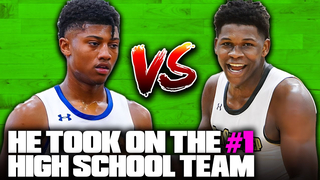 Anthony Edwards vs #1 IMG Academy in High School!! Full Extended Highlight