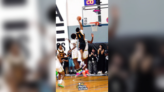 Joe Philon III MONSTER DUNK over 7'1 Obinna Ekezie Jr