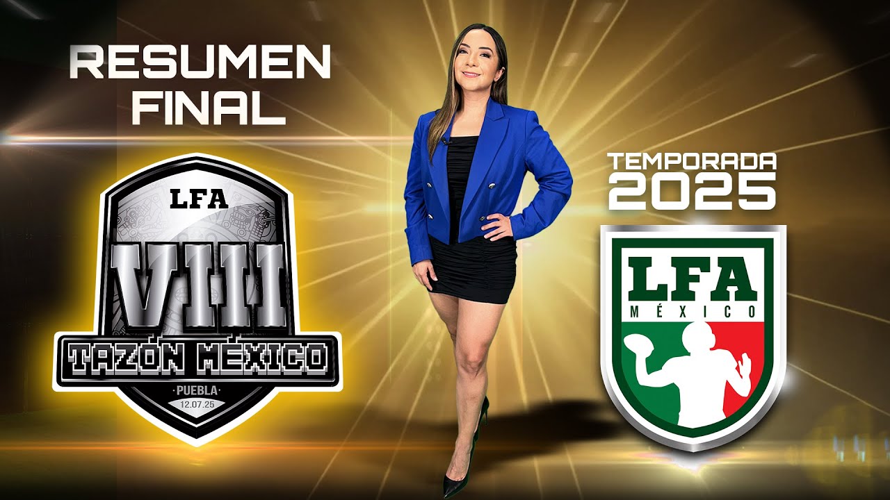 🏈 Tazón México VIII – Resumen Final | Mexicas campeones por 1 punto | LFA 2025
