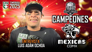 "Las defensas ganan campeonatos" Luis Adán Ochoa/ MEXICAS/LFA 2025