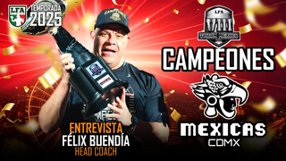 "ESTOY MUY ORGULLOSO DE MI EQUIPO, ABRAZARON EL CAOS" FÉLIX BUENDÍA /LFA 2025
