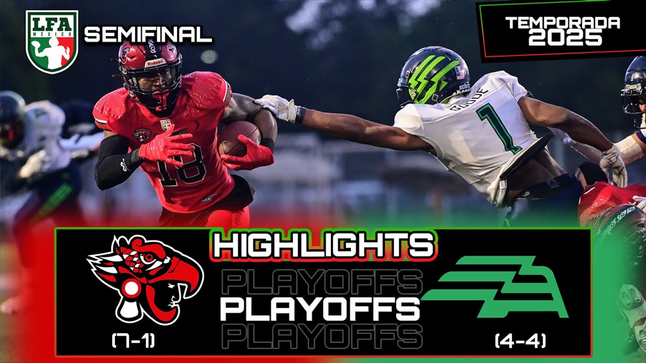 Mexicas llega a su segundo Tazón México derrotando a Arcángeles | Semifinal | |Highlights | LFA 2025