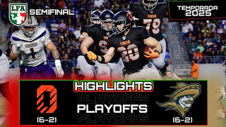 Osos elimina a Caudillos en intenso juego | ¡Rumbo al Tazón México VIII! | Highlights | LFA 2025