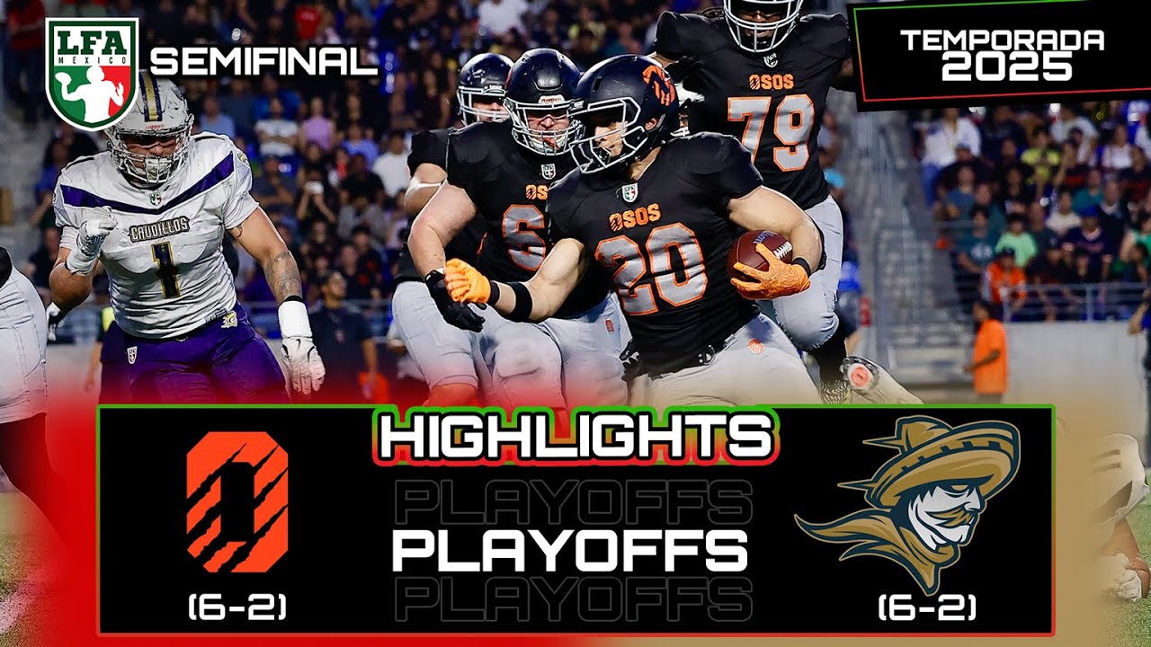 Osos elimina a Caudillos en intenso juego | ¡Rumbo al Tazón México VIII! | Highlights | LFA 2025