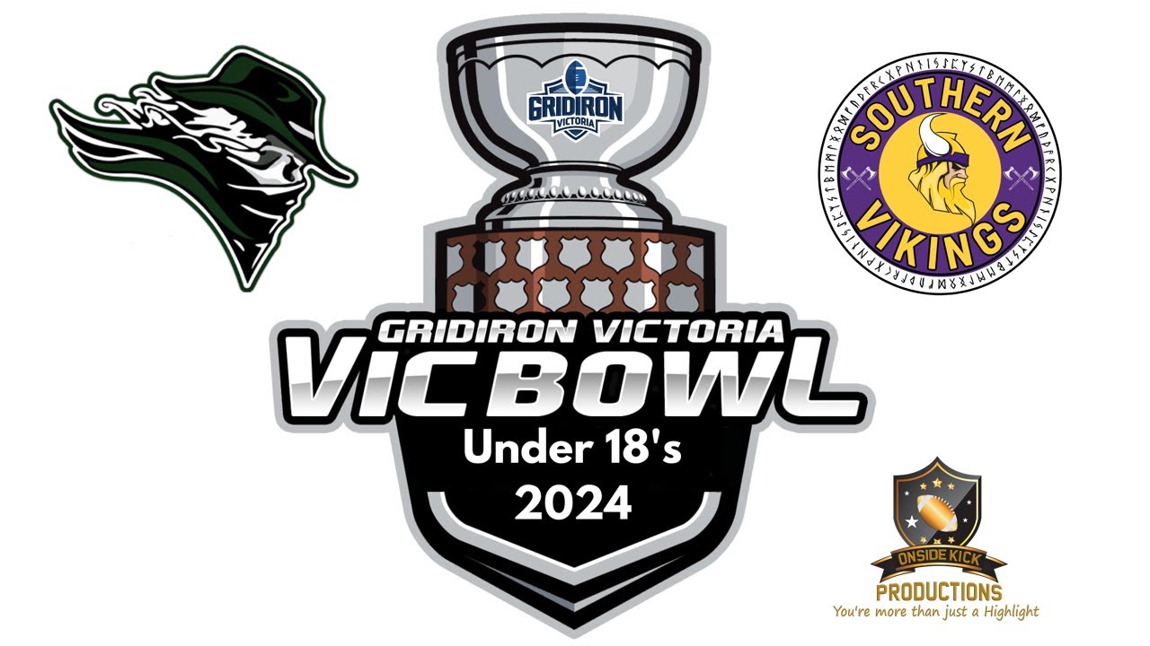 Gridiron Victoria U18 Vic Bowl - Croydon Rangers V Southern Vikings
