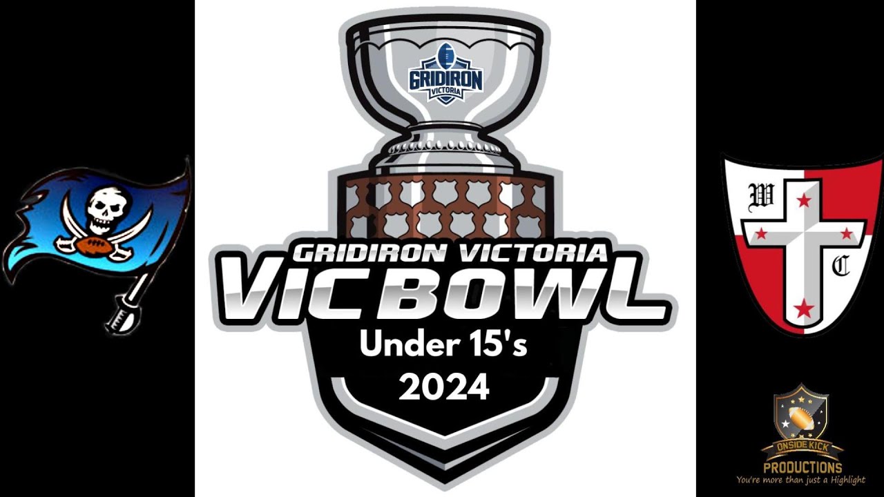 Gridiron Victoria U15 Vic Bowl - Geelong Buccaneers V Western Crusaders #americanfootball #vicbowl