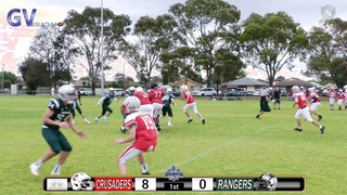 Gridiron Victoria U15 Semi final - Western Crusaders v Croydon Rangers #gridironvictoria #nfl