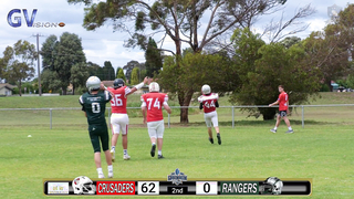 Gridiron Victoria U15 Semi final - Western Crusaders v Croydon Rangers #gridironvictoria #nfl