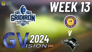Gridiron Victoria Week 13 - Southern Vikings V Croydon Rangers #gridironvictoria #americanfootball