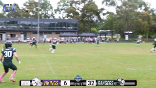 Gridiron Victoria Week 13 - Southern Vikings V Croydon Rangers #gridironvictoria #americanfootball