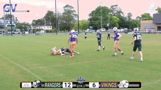 Gridiron Victoria Juniors Week 10 - Croydon Rangers V Southern Vikings #gridironvictoria