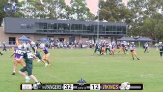 Gridiron Victoria Juniors Week 10 - Croydon Rangers V Southern Vikings #gridironvictoria